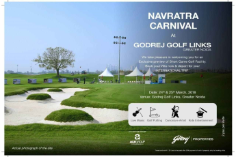 Navratra Carnival at Godrej Golf Links in Greater Noida